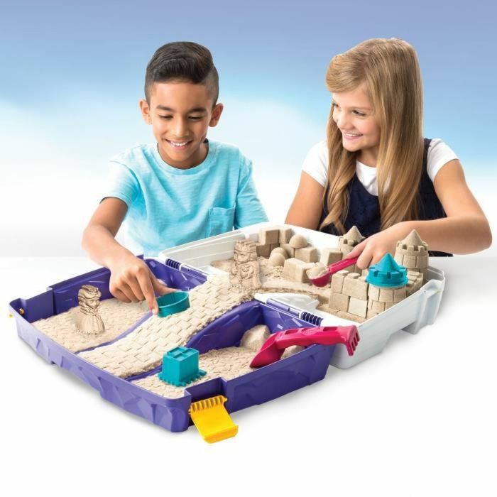 Arena Mágica Spin Master KINETIC SAND Activity Case Plástico 3 Arena Mágica Spin Master KINETIC SAND Activity Case Plástico 3