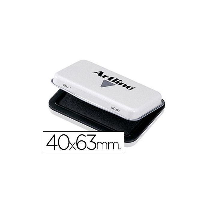 Tampon Artline Nº00 Negro 40x63 mm