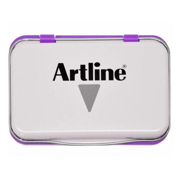 Tampon Artline Nº00 Violeta 40x63 mm 1