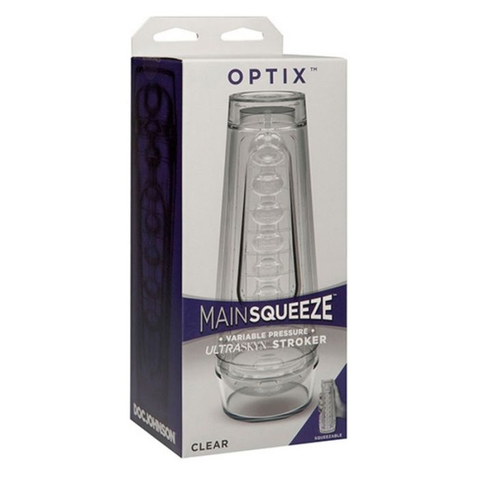 Masturbador Main Squeeze Ultraskyn Transparente 1 Masturbador Main Squeeze Ultraskyn Transparente 1