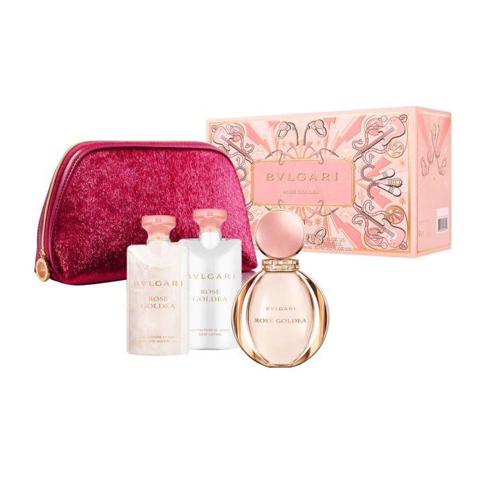Set de Perfume Mujer Bvlgari Rose Goldea (4 pcs) Set de Perfume Mujer Bvlgari Rose Goldea (4 pcs)