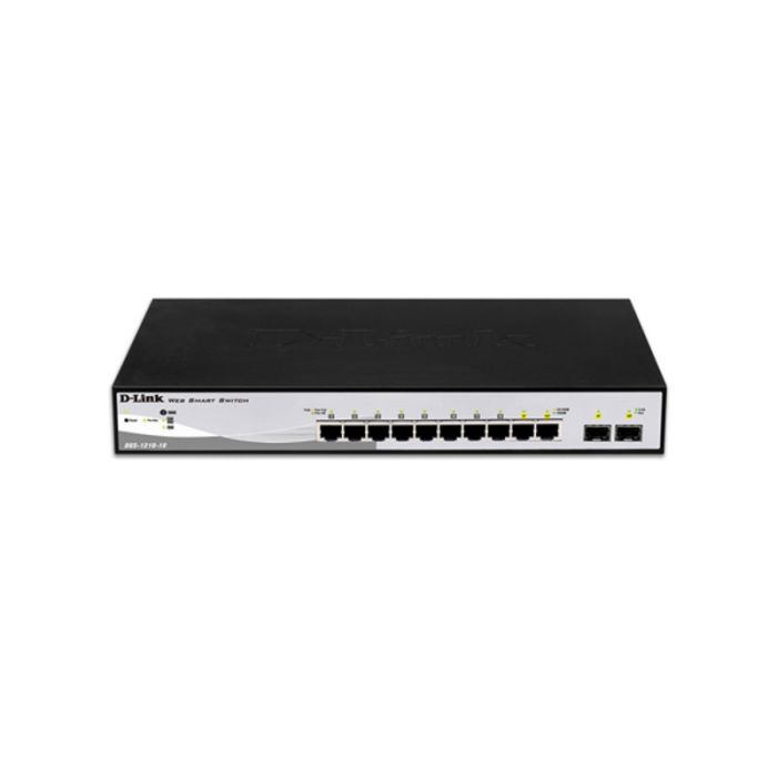 Switch de Sobremesa D-Link DGS-1210-10 NSWSSO0211 8xGB 2xSFP