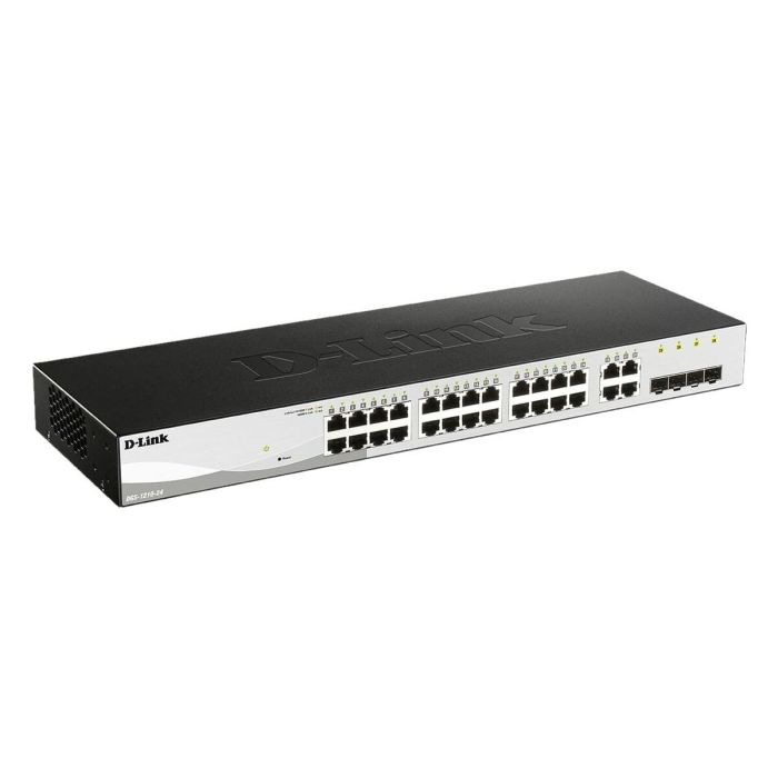 Switch D-Link DGS-1210-24/E Negro Ethernet LAN 10/100/1000 24 x RJ45 1