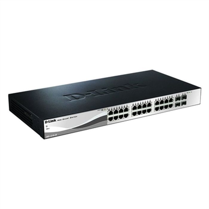 Switch Gestionable D-Link DGS-1210-28 28 Puertos/ RJ-45 Gigabit 10/100/1000/ SFP