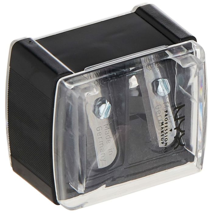 Sacapuntas NYX Sharpener Maquillaje Negro 2 Compartimentos (1 unidad) 1