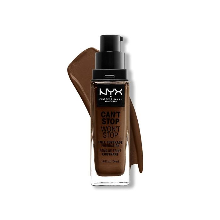Base de Maquillaje Cremosa NYX Can't Stop Won't Stop chestnut 30 ml