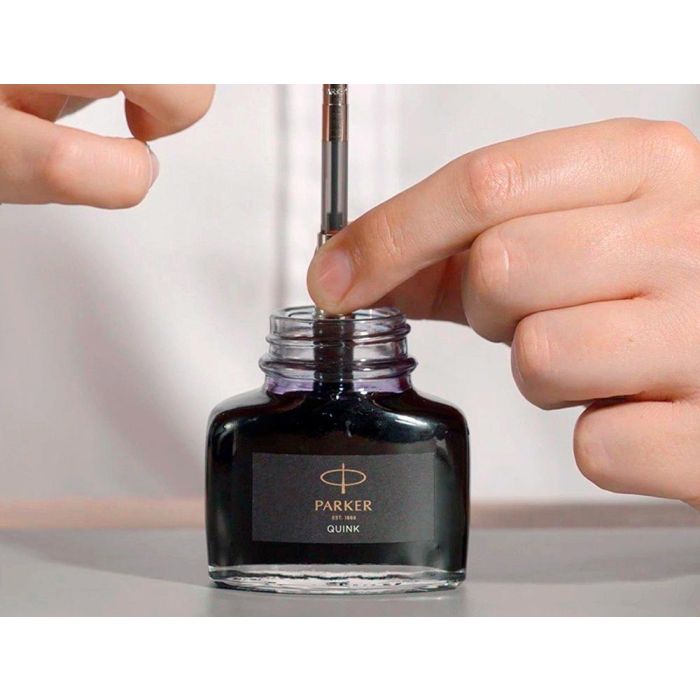 Tinta Estilografica Parker Negra Bote 57 mL 4