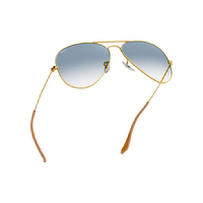 Rayban RB3025 001/3F Gafas de Sol Aviator Large Metal Montura Dorada Lente Azul Degradado 58 mm