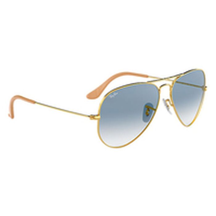 Rayban RB3025 001/3F Gafas de Sol Aviator Large Metal Montura Dorada Lente Azul Degradado 58 mm