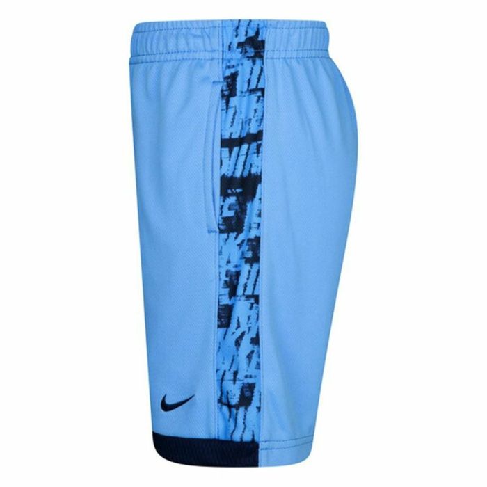 Pantalones Cortos Deportivos para Niños Nike Dry Fit Trophy Azul Negro 3
