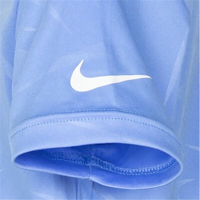 Camiseta de Manga Corta Infantil Nike Swoosh Toss Azul 1