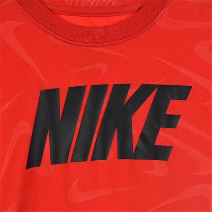 Camiseta de Manga Corta Infantil Nike Swoosh Toss Rojo 2