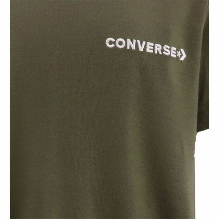 Camiseta de Manga Corta Converse Field Surplus Verde 1