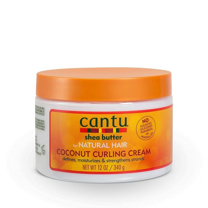 For natural hair coconut curling cream 340 gr