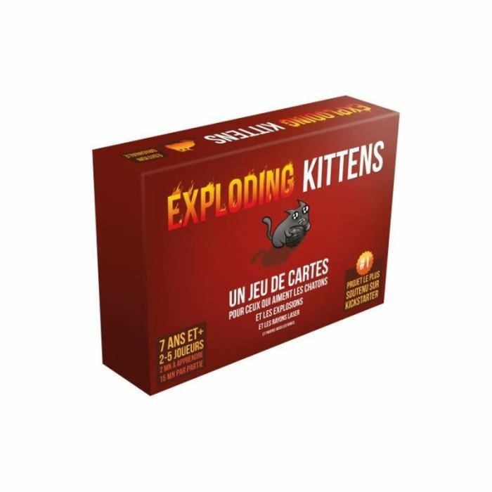 Juego de Mesa Asmodee Exploding Kittens (FR)