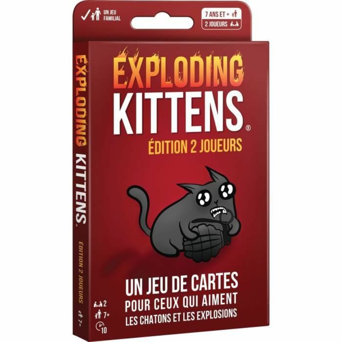 Juego de Cartas Asmodee Exploding Kittens 3