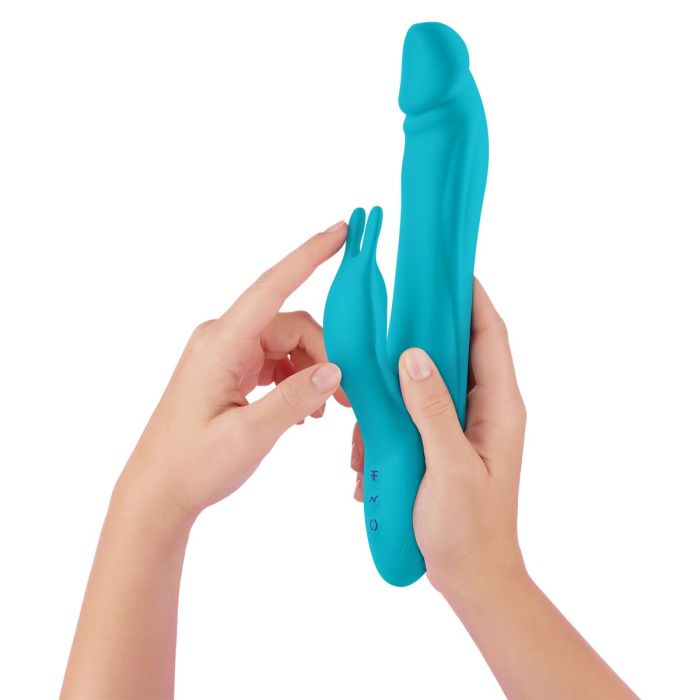 Vibrador Punto G FemmeFunn BOOSTER RABBIT XL Azul 6