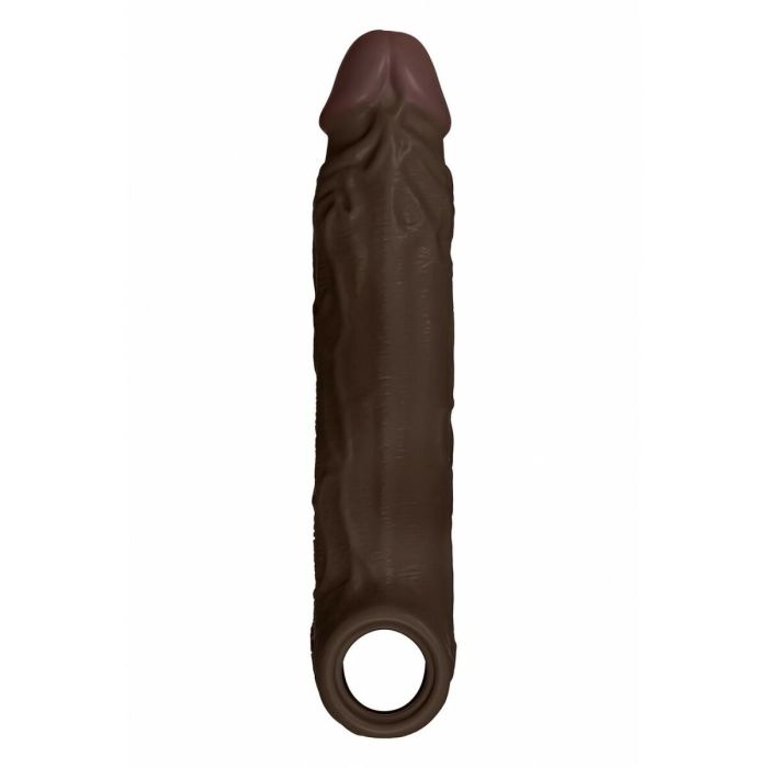 Vibrador realista Shaft MAHOGANY 6