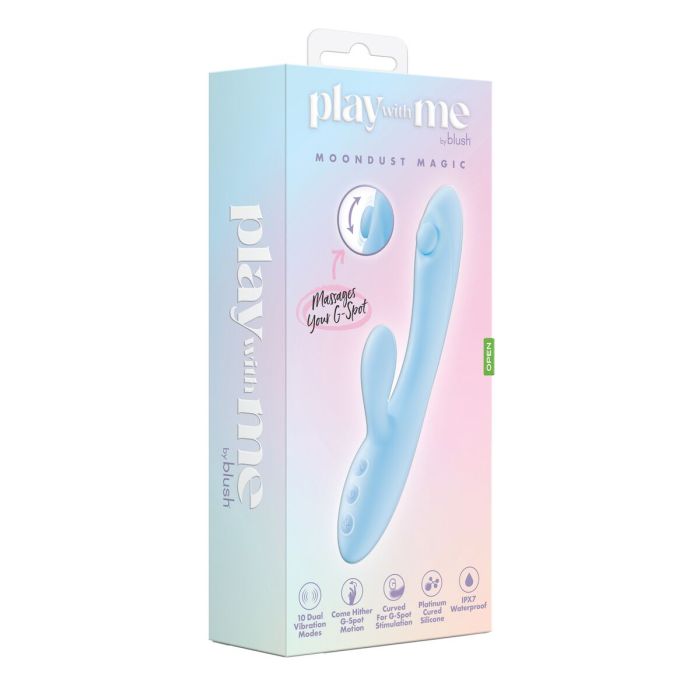 Vibrador Punto G Blush Play with me Azul 1