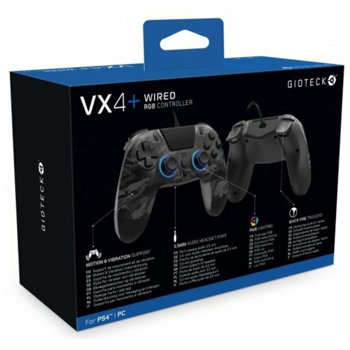 Mando Gaming GIOTECK VX-4+ Gris PlayStation 4 1