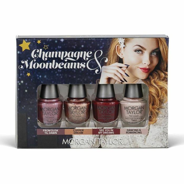 Pintaúñas Morgan Taylor Champagne & Moonbeams (4 pcs)
