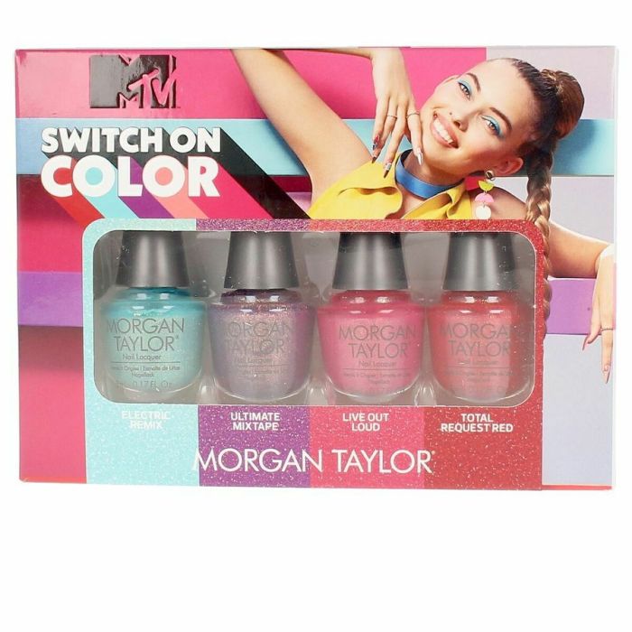 Set de Maquillaje Morgan Taylor Switch On Color 4 Piezas