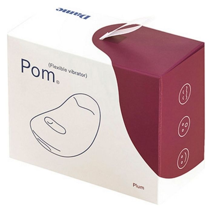Vibrador Dame Products Pom Flexible Ciruela 1 Vibrador Dame Products Pom Flexible Ciruela 1