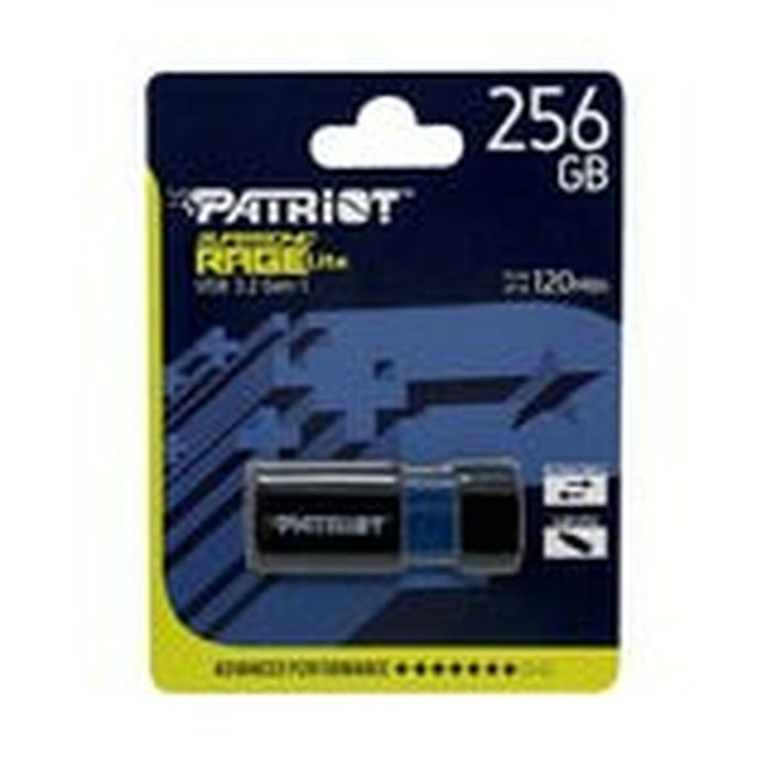 Memoria USB Patriot Memory Rage Lite Negro 256 GB Memoria USB Patriot Memory Rage Lite Negro 256 GB
