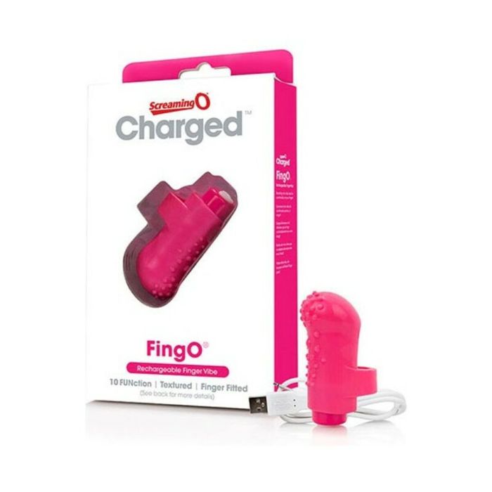 Dedo Vibrador Fingo Rosa The Screaming O Charged Rosa 1