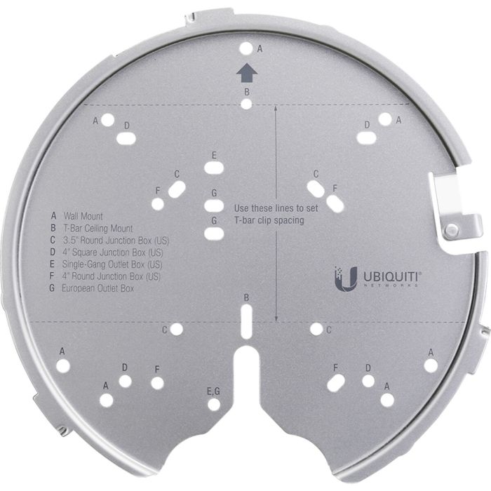 Soporte de Pared UBIQUITI Aluminio 18