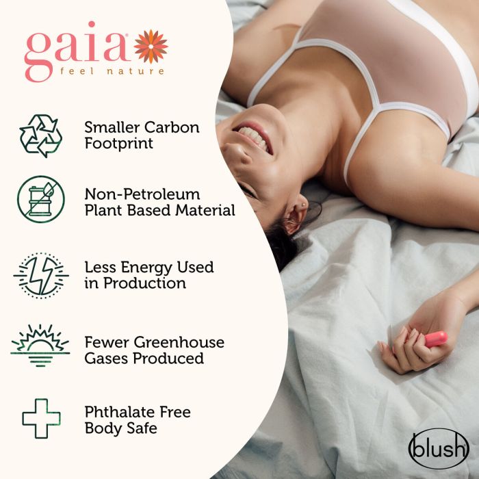 Bala Vibradora Blush Gaia Rosa 2