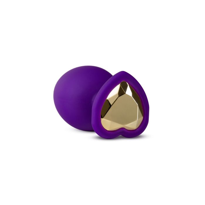 Plug Anal Blush Temptasia Morado (8,2 cm) 4