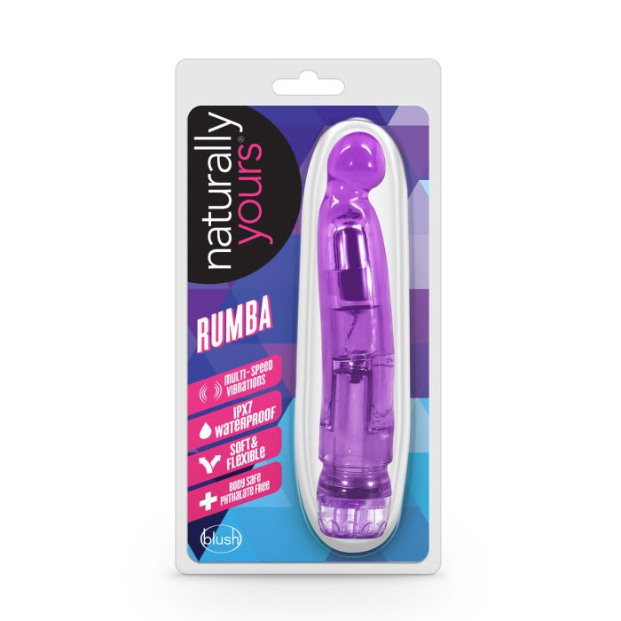 Vibrador Blush Naturally Yours Morado 3