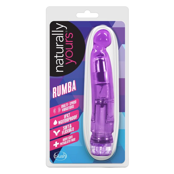 Vibrador Blush Naturally Yours Morado 1