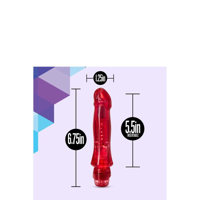 Vibrador Blush Naturally Yours Rojo 8