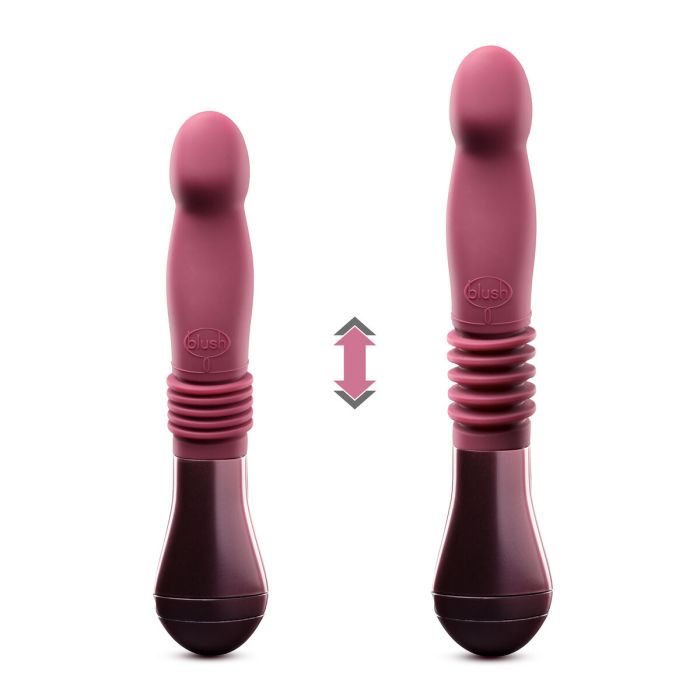 Vibrador Punto G Blush Temptasia Rojo 10