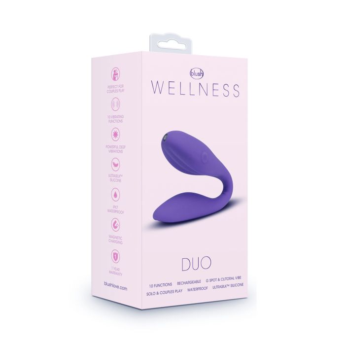 Vibrador para Parejas Blush Wellness Morado 1