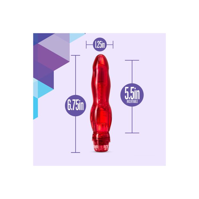 Vibrador Blush Naturally Yours Rojo 8