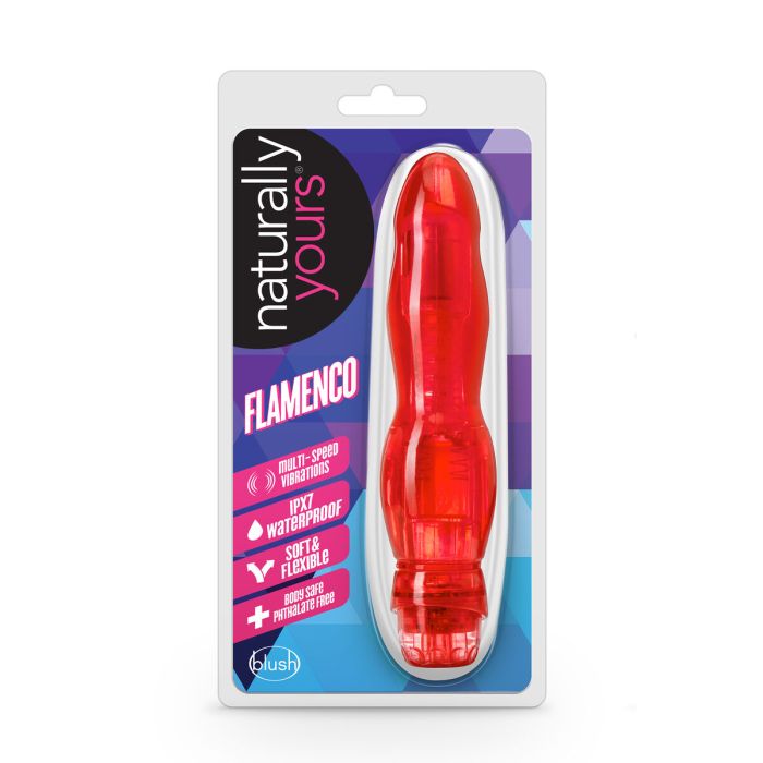 Vibrador Blush Naturally Yours Rojo 7