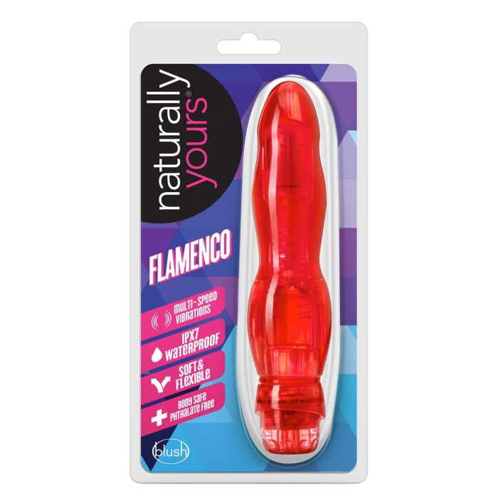 Vibrador Blush Naturally Yours Rojo 3