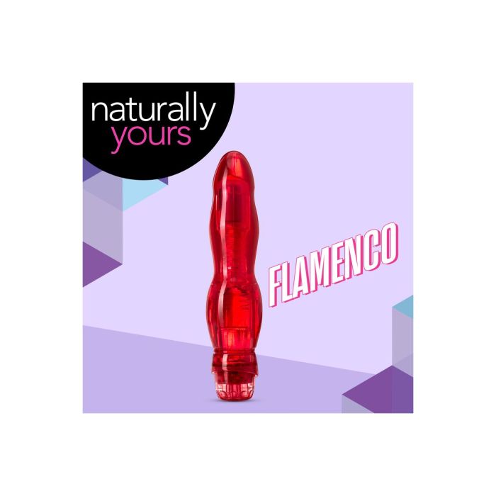 Vibrador Blush Naturally Yours Rojo 9