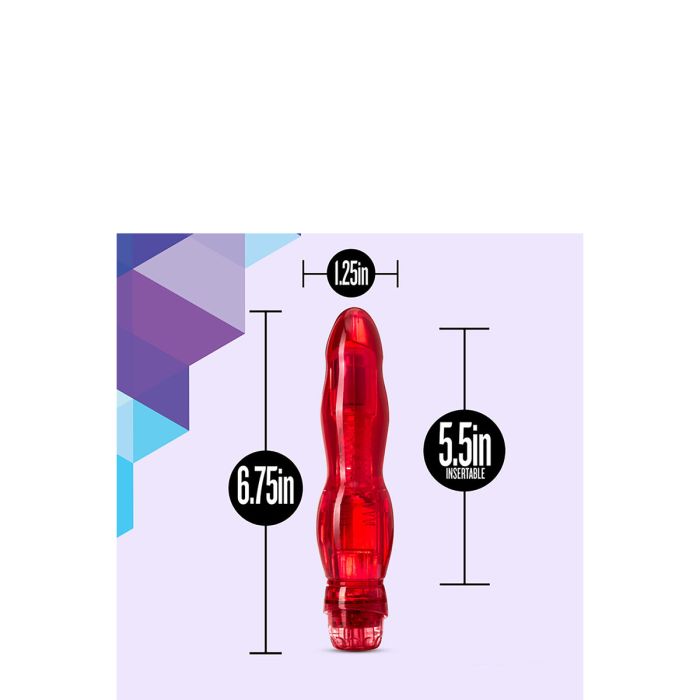 Vibrador Blush Naturally Yours Rojo 11