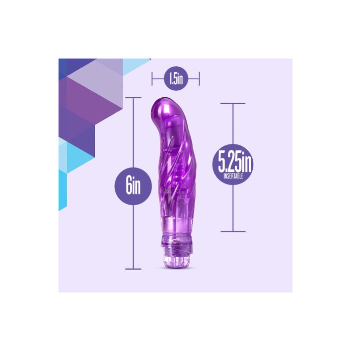 Vibrador Blush Naturally Yours Morado 5