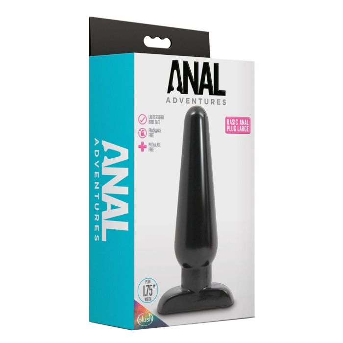 Plug Anal Blush Adventures Negro 1