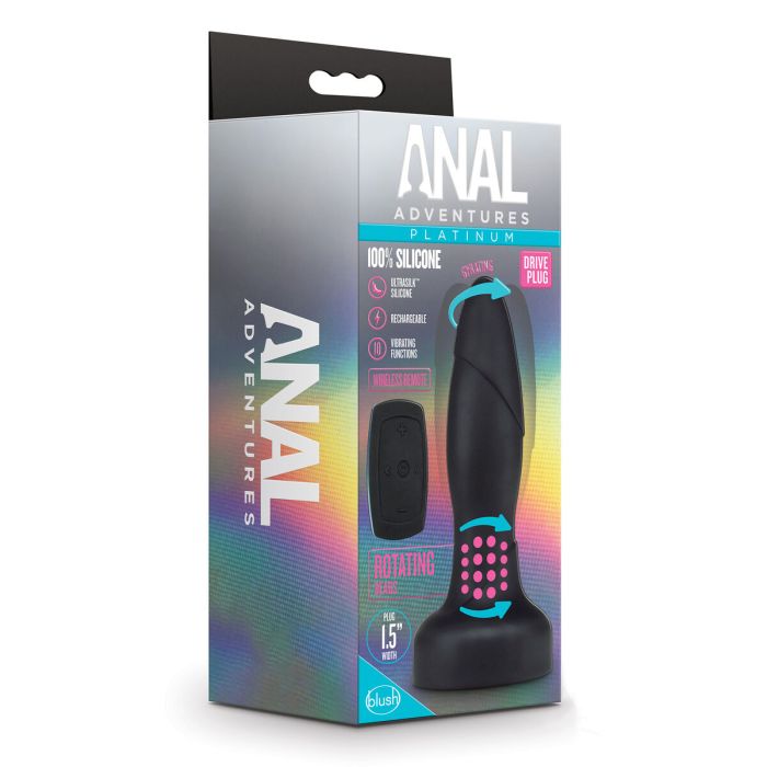 Plug Anal Blush ADVENTURES PLATINUM Negro 2