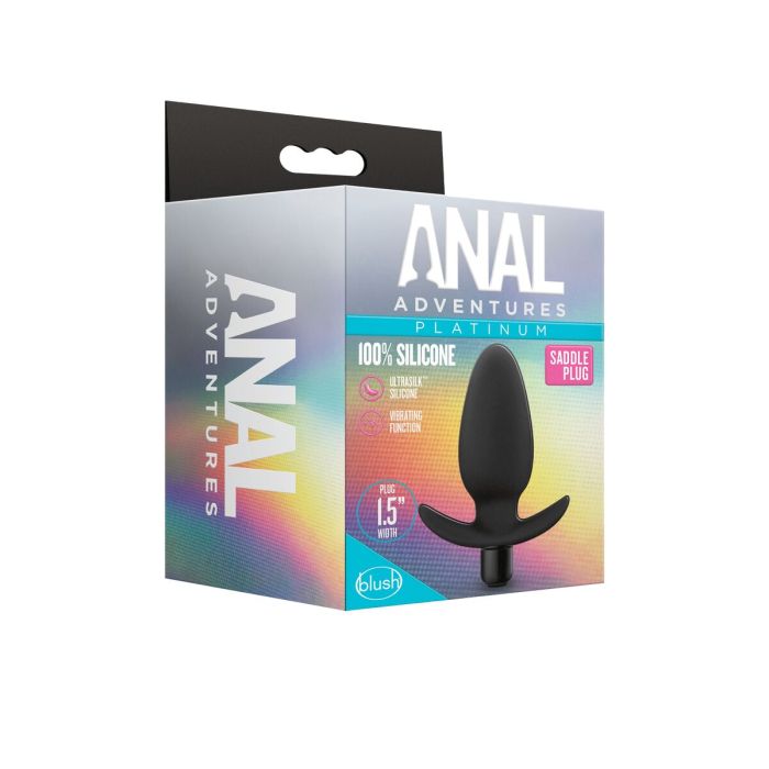 Plug Anal Blush Adventures Negro 1