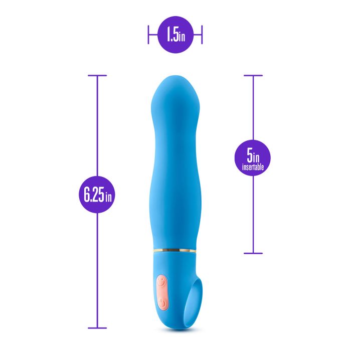 Vibrador Blush Aria Azul 7