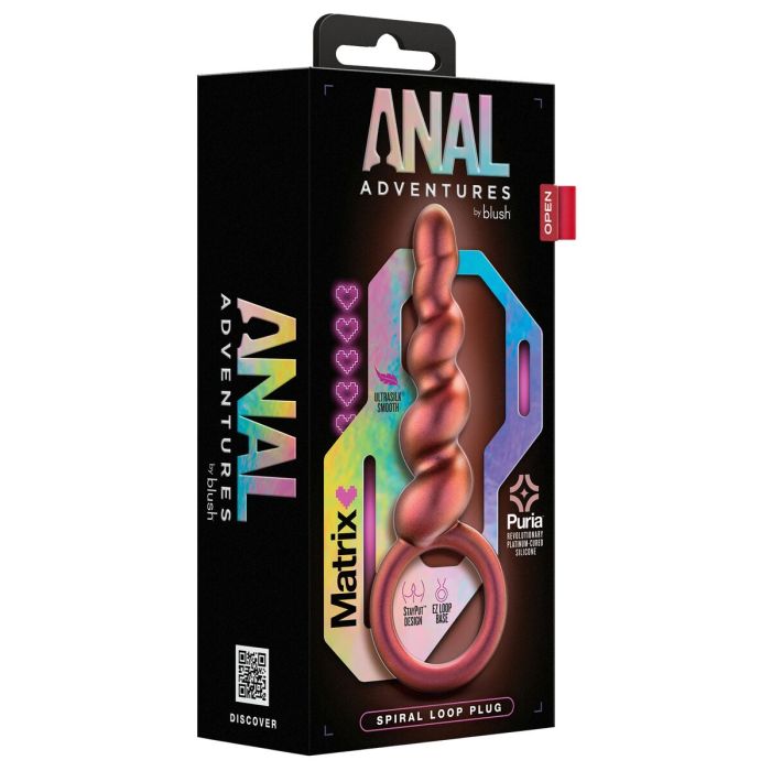 Plug Anal Blush Adventures Marrón 1