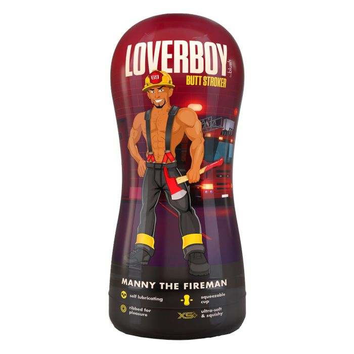 Masturbador Masculino Blush Loverboy Marrón 1