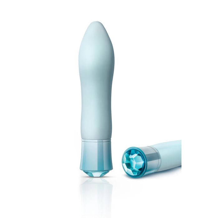 Mini Vibrador Blush Gem Ardor Azul 20